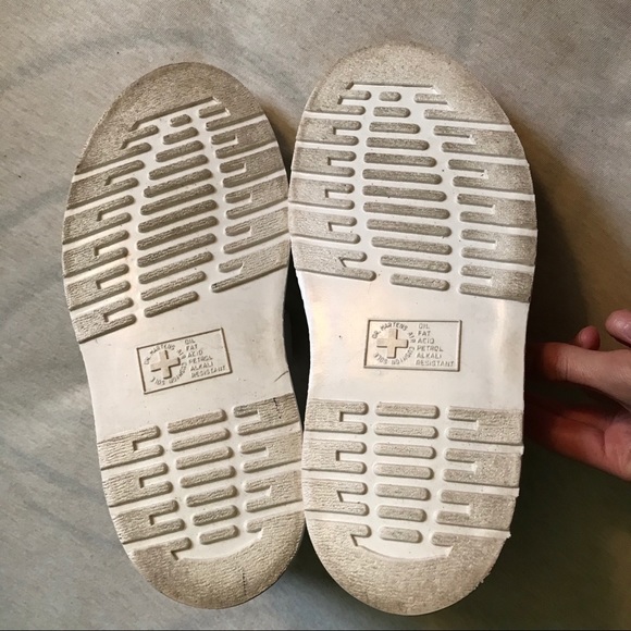 Dr Martens Clarissa White Chunky Sandal - Picture 9 of 15